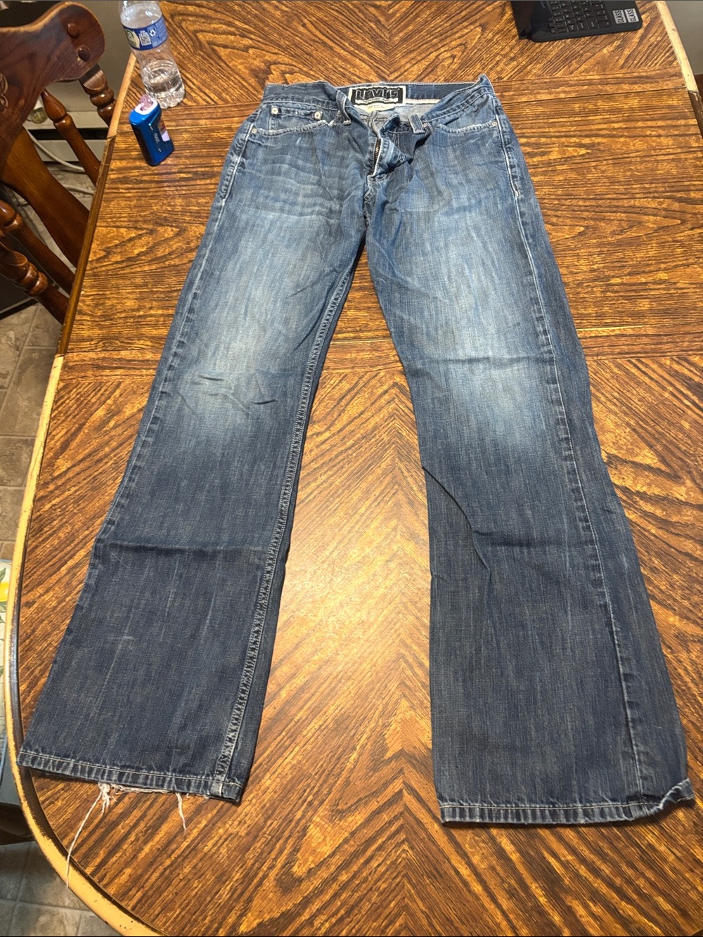 Levi's Men's Faded Blue Bootcut Jeans